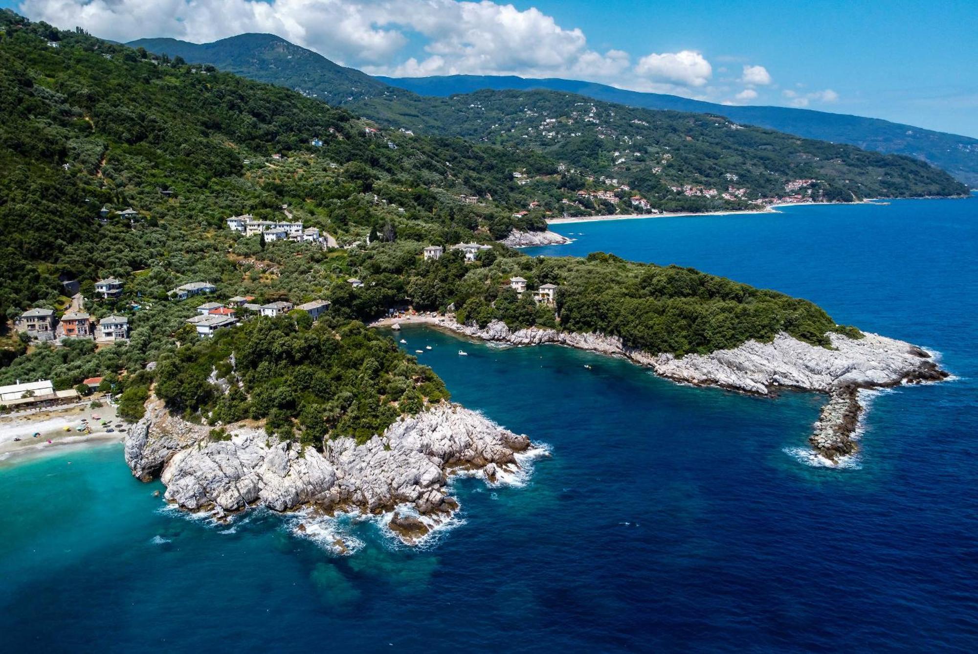 Beachfront Pelion Getaways - Palia Damouchari Suites Bagian luar foto